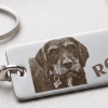 Imagen llavero perro Llavero rectangular personalizado