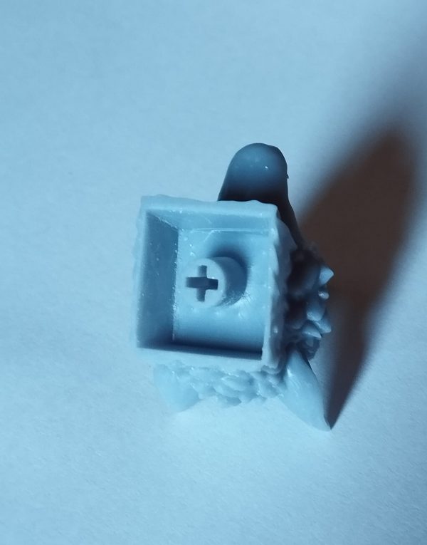 Keycap ESC monstruo encaje tipo Cherry MX Parte inferior de la keycap con encaje tipo Cherry MX